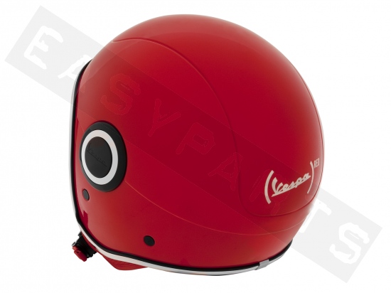 Helm Jet VESPA VJ1 (RED)® rood